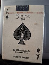 Bicycle Desert Shield/Storm Ace of Spades Death Cards NOS in Fort Campbell, Kentucky
