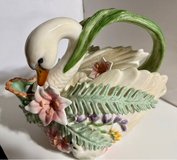 Fitz and Floyd Special Edition Swan Teapot in Orland Park, Illinois