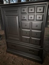 Huge Pennsylvania House Dresser Chest Solid Wood Black Satin 48x20x58 New in Houston, Texas
