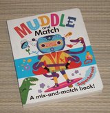 Muddle and Match SUPERHEROES a Mix and Match Board Book in Yorkville, Illinois