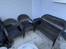 Rattan patio chairs in Ramstein, Germany