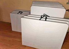 5ft 6ft 8ft Folding tables in Yorkville, Illinois