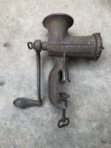 Vintage Meat Grinder in Fort Polk, Louisiana