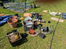 Various pots in Warner Robins, Georgia