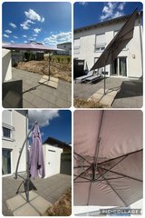 Big garden umbrella in Stuttgart, GE
