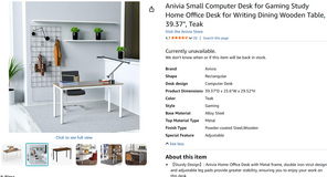 Brand New Computer Desk in Wiesbaden, GE