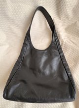 Black Genuine Leather Shoulder Bag in Okinawa, Japan