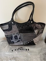 COACH Animal Print & Leather Bucket Handbag in Warner Robins, Georgia