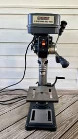 12 Speed Drill Press (with 10” Adjustable Bench) in Perry, Georgia