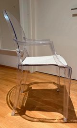 4x Kartell Louis Ghost Design Stühle – transparent in Stuttgart, GE