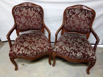 Matching Red Chairs in Alamogordo, New Mexico