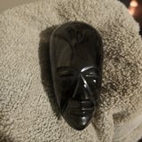 Obsidian Carved Head decor in Spring, Texas