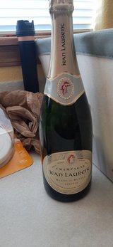 bottle of champagne in Alamogordo, New Mexico