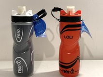 New! Set of 2 Nero Sports Drink / Water Bottles - Frio Insulated & red Loli *$10 for BOTH* in Westmont, Illinois
