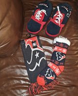 Texans wearables winter lot in Kingwood, Texas