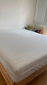 MATTRESS AND FRAME LESS THAN A YEAR OLD USE IT FOR GUESS in Geilenkirchen, GE