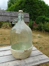 big old bottle  - for fruit-wine in Ramstein, Germany
