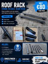 Yakima Roof Rack – Heavy Duty / Permanent Mount in Stuttgart, GE