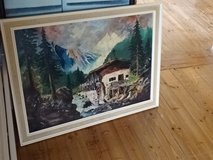 old big oil-painting in Ramstein, Germany
