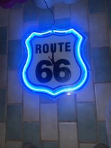 Route 66 NEON Sign WORKS in Alamogordo, New Mexico
