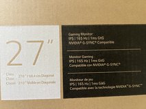 LG UltraGear 27GR75Q-B 27" 1440p 165Hz Gaming Monitor – Excellent condition w/ Box in Okinawa, Japan
