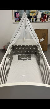 Baby Crib + Mattress + Changing table in Ramstein, Germany