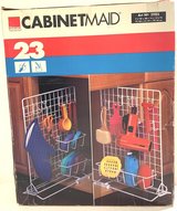 NOS! Cabinet Pull out coated metal wire white Storage Organizer in Bolingbrook, Illinois
