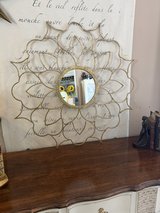 Metal gold mirror in Clarksville, Tennessee