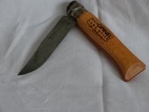 traditional pocket knife by Opinel France, non-inox+very sharp in Ramstein, Germany
