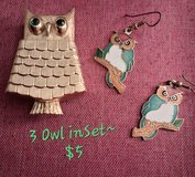 Vintage AVON  Owl Jewelry in Warner Robins, Georgia