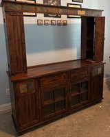 Solid Wood Entertainment Hutch in Warner Robins, Georgia