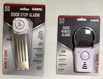 $10 for BOTH New! Sabre Door Stop -AND- Door Handle Security Alarm - Home Travel Dorm Use in Westmont, Illinois