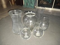 6 glass vases in Alamogordo, New Mexico
