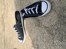 CONVERSE Sz 8.5 Black Backless in Aurora, Illinois