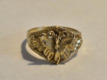 14K Sz 5 Gold Butterfly Ring in Camp Lejeune, North Carolina