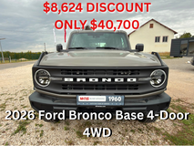 BRAND NEW 2026 Ford Bronco Base 4-Door 4WD/  BUY OR LEASE in Ansbach, Germany
