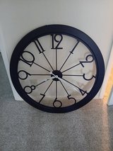 large purple clock in Alamogordo, New Mexico