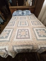 Full-sized bed with Bookcase Headboard in Alamogordo, New Mexico