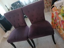 2 purple chairs in Alamogordo, New Mexico