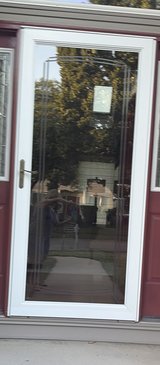 Storm door in Bolingbrook, Illinois