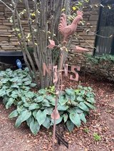Rooster Garden Ornament in Naperville, Illinois