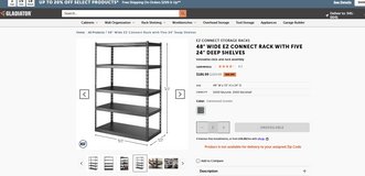 gladiator 5 shelfs new condition reliable in Okinawa, Japan