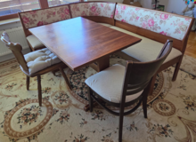 Wooden Corner Bench Dining Set with Extendable Table & 4 Chairs in Stuttgart, GE