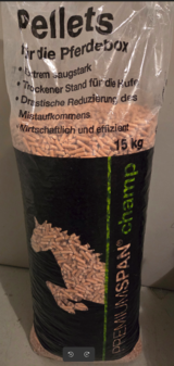 PREMIUMSPAN® champ Horse Bedding Pellets (15 kg Bag) in Stuttgart, GE