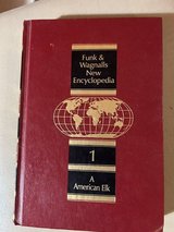 1st volume of vintage encyclopedia in Batavia, Illinois