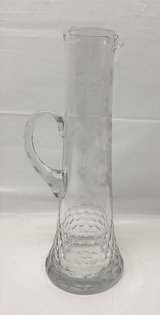 William Yeoward Crystal Barware Jug - STUNNING - Grapes/Vines Etching in Batavia, Illinois