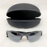 Oakley FLAK Sunglasses MODEL 03-915 - Black Frame - Dark Lenses 56 21 in Batavia, Illinois