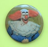 VINTAGE 1960s - BOZO THE CLOWN - PINBACK BUTTON - WGN Chicago in Oswego, Illinois