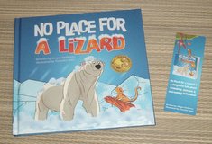 No Place for a Lizard Hard Cover Book in Joliet, Illinois