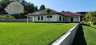 [ID: 2480] Knopp Labach - Bungalow with 3 bedr., 2 bathrooms, garage, yard, terrace in Ramstein, Germany